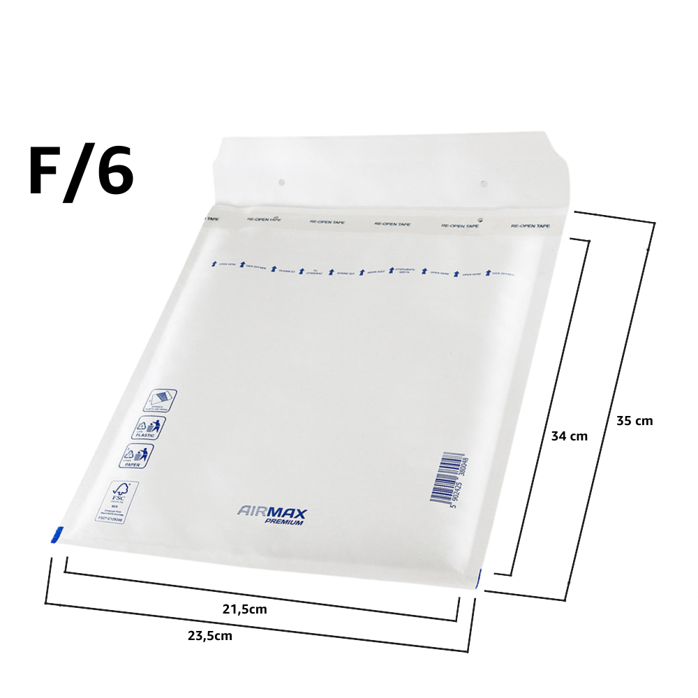 Luftpolsterversandtasche F6