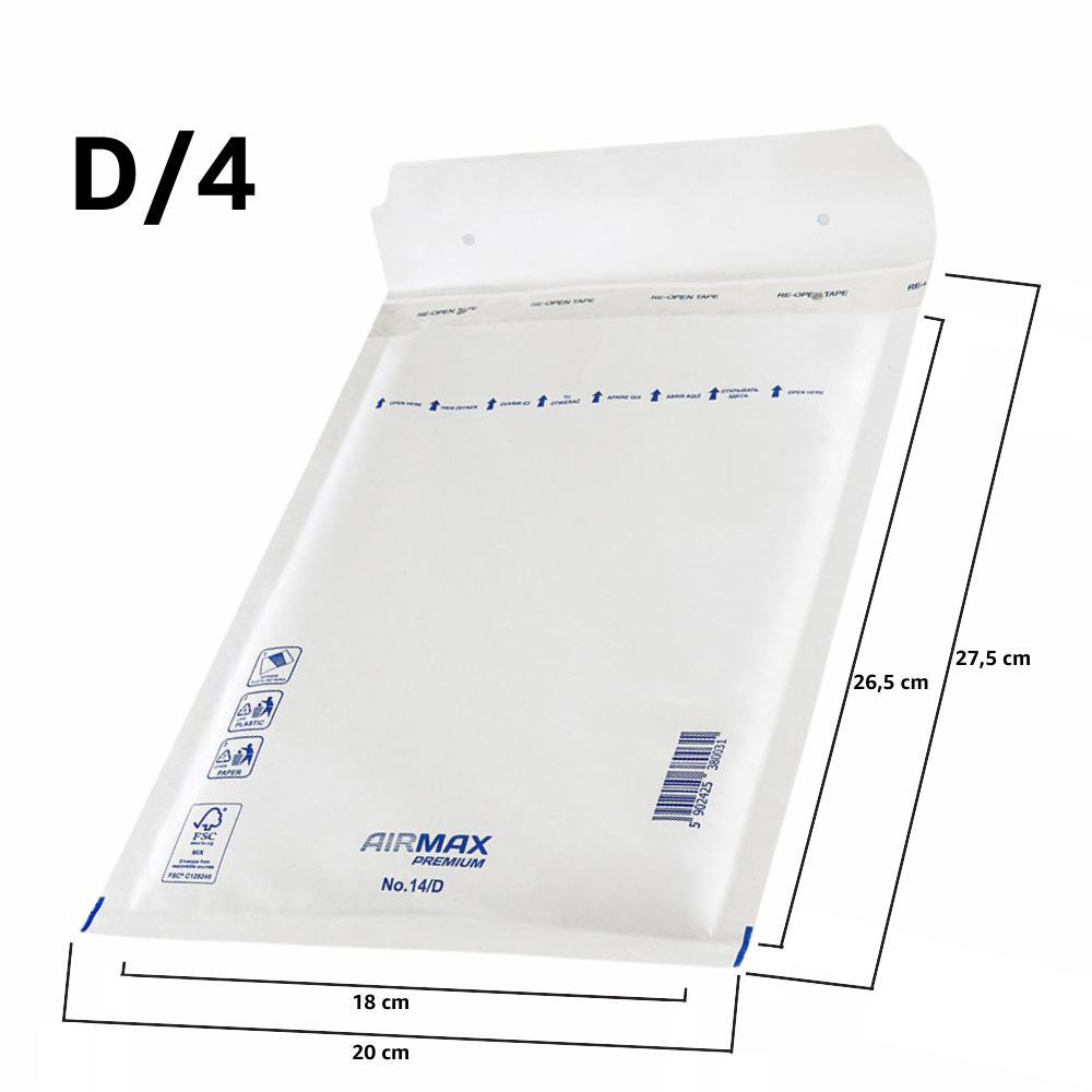 Luftpolsterversandtasche D4 Luftpolsterversandtasche D4